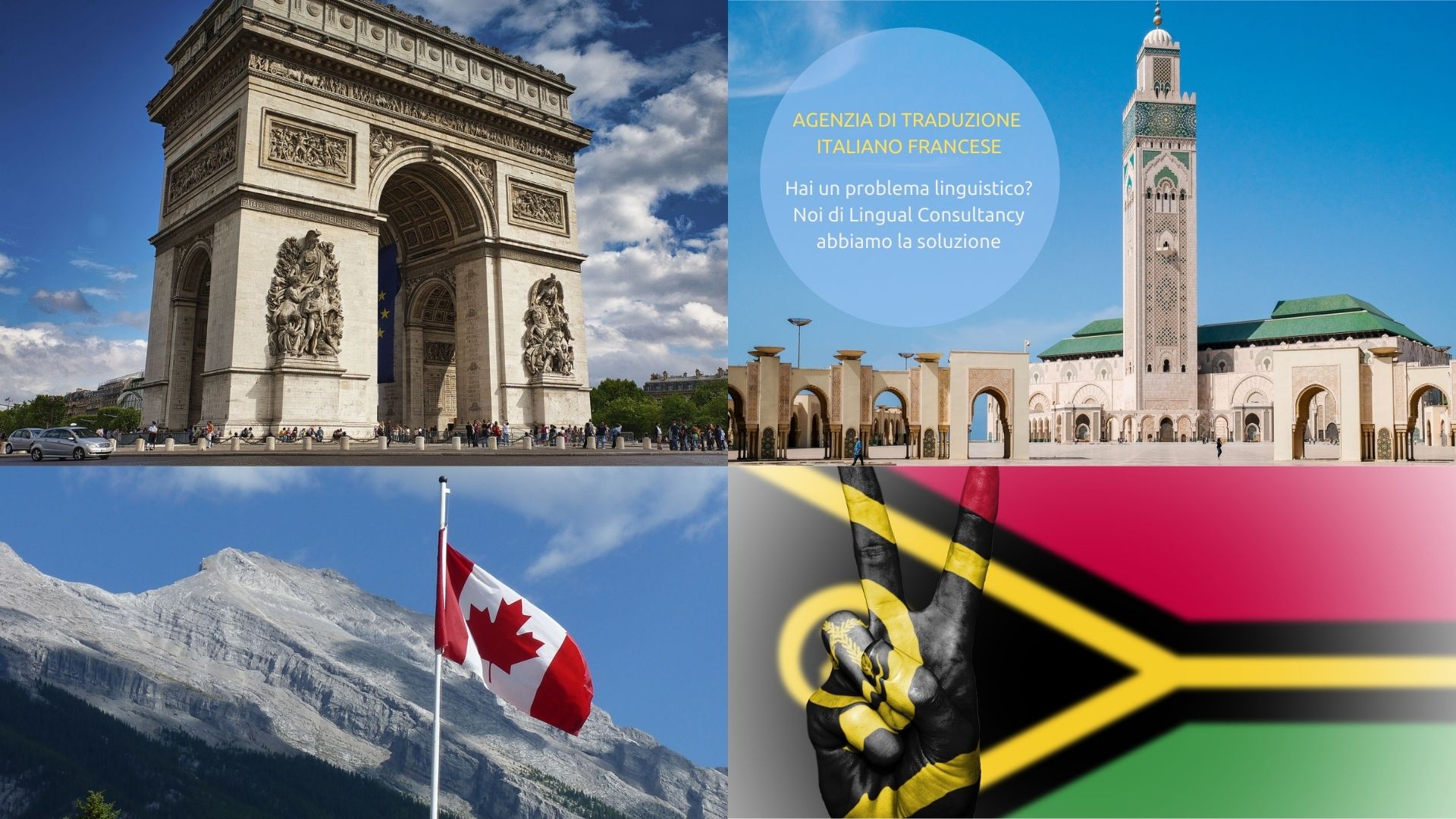 Arco di Trionfo Marocco Canada Oceania